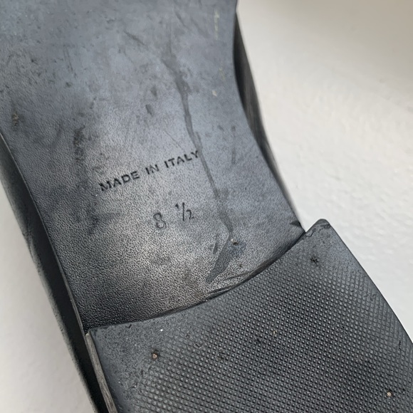 Black Leather Everlane Loafers - made in Italy - Picture 6 of 11